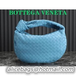 Top Quality Bottega Veneta Teen Jodie Hobo Bag 690225 Blue 2024