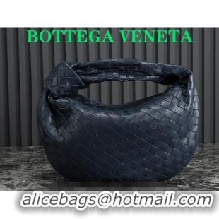 Good Taste Bottega Veneta Teen Jodie Hobo Bag 690225 Dark Blue 2024