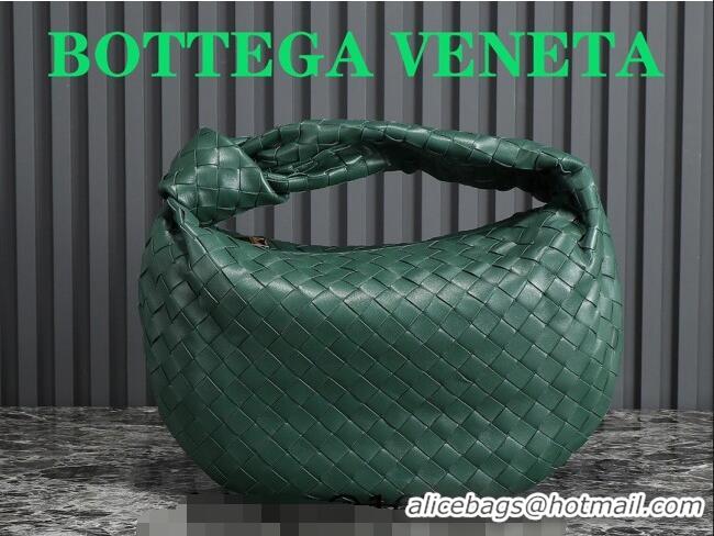 Stylish Discount Bottega Veneta Teen Jodie Hobo Bag 690225 Raintree Green 2024