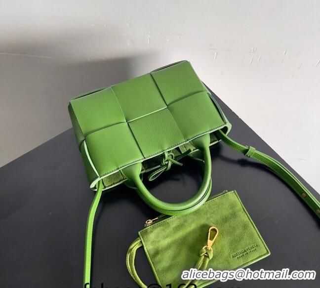 Luxury Cheap Bottega Veneta Candy Arco Tote Bag 729029 Green 2024