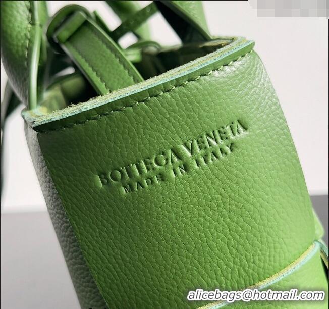 Luxury Cheap Bottega Veneta Candy Arco Tote Bag 729029 Green 2024