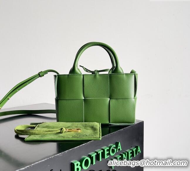 Luxury Cheap Bottega Veneta Candy Arco Tote Bag 729029 Green 2024