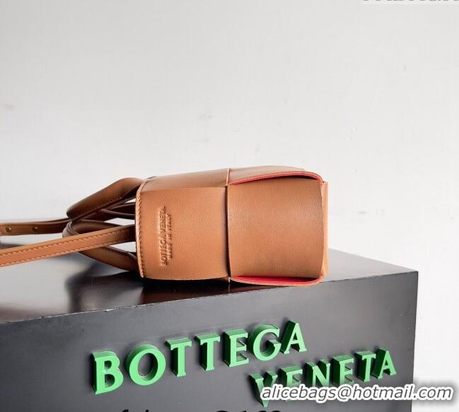 Top Grade Bottega Veneta Candy Arco Tote Bag 729029 Tan Brown 2024