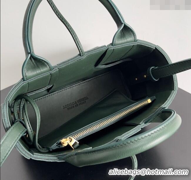 Super Quality Bottega Veneta Candy Arco Tote Bag 729029 Dark Green 2024