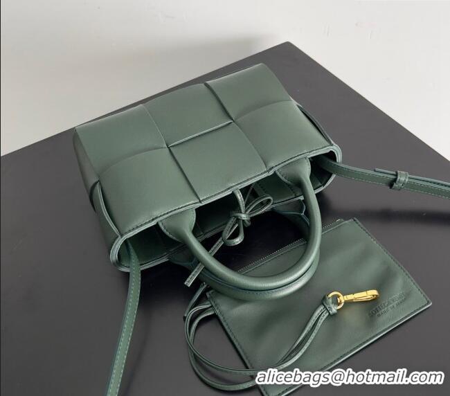 Super Quality Bottega Veneta Candy Arco Tote Bag 729029 Dark Green 2024