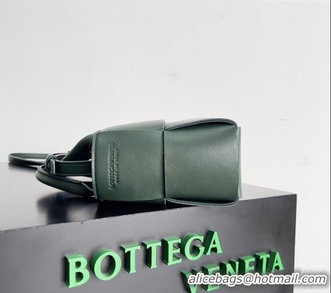 Super Quality Bottega Veneta Candy Arco Tote Bag 729029 Dark Green 2024