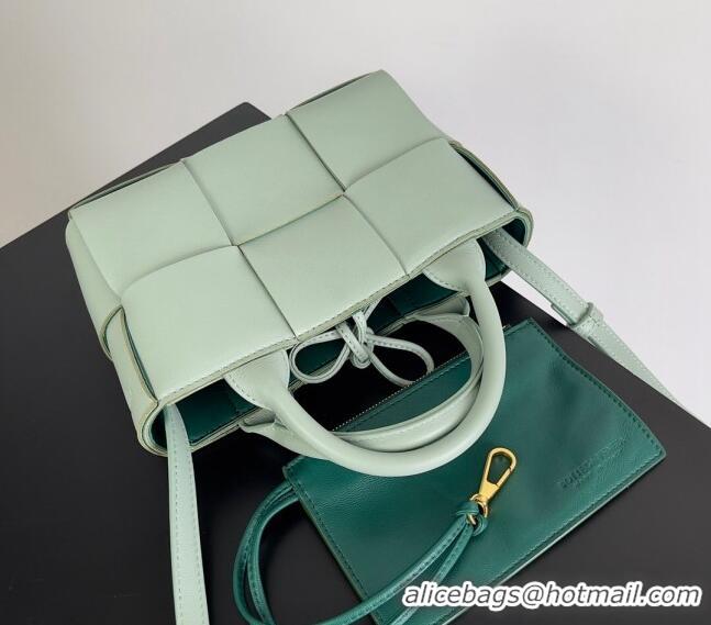 Classic Luxurious Bottega Veneta Candy Arco Tote Bag 729029 Light Green 2024