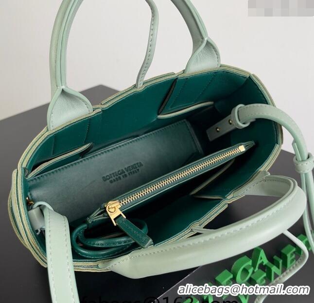 Classic Luxurious Bottega Veneta Candy Arco Tote Bag 729029 Light Green 2024