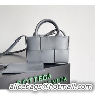 New Fashion Bottega Veneta Candy Arco Tote Bag 729029 Thunder Grey 2024