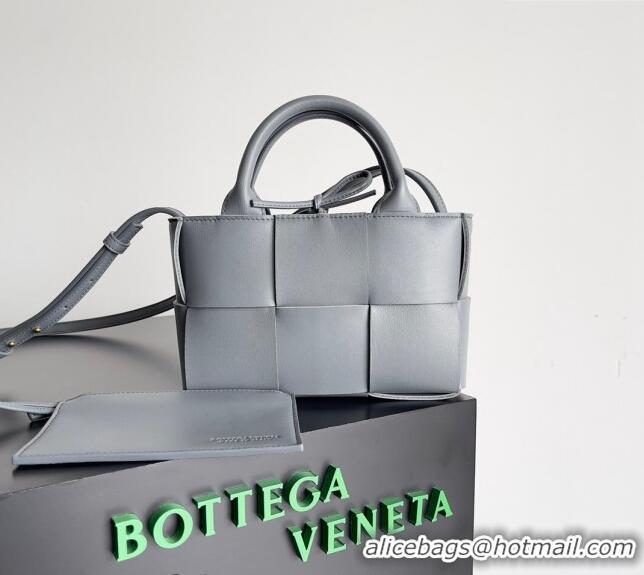 New Fashion Bottega Veneta Candy Arco Tote Bag 729029 Thunder Grey 2024