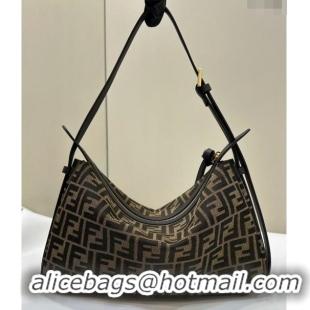 Good Product Fendi Simply Large Hobo bag in FF Fabric F8662 2024