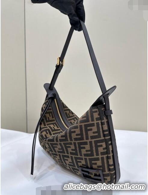 Good Product Fendi Simply Large Hobo bag in FF Fabric F8662 2024