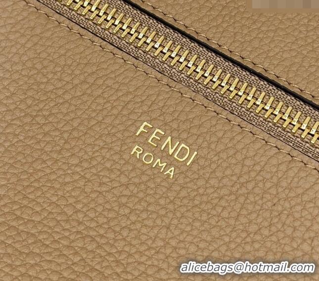 Promotional Fendi Small Roll Reversible shopper Tote Bag in Pequin striped and Beige FF fabric 8661S 2024