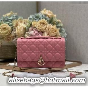 Inexpensive Dior My Dior Top Handle Bag in Latte Cannage Lambskin 0997 Pink 2024