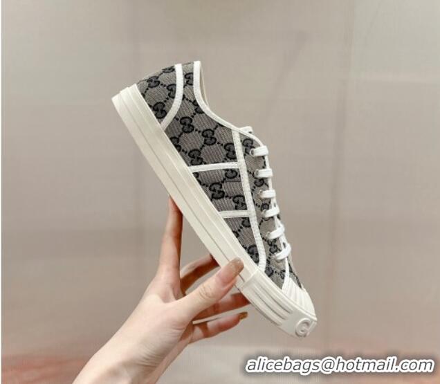 Good Looking Gucci Lido GG Canvas Low Top Sneakers Grey 7230108