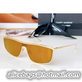 Buy Inexpensive Saint Laurent Sunglasses SL609 Yellow 2024