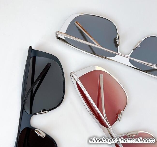 Promotional Saint Laurent Sunglasses SL609 Silver/Purple 2024