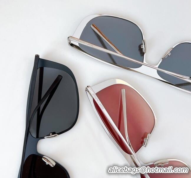 Luxury Discount Saint Laurent Sunglasses SL609 Silver/Silver 2024