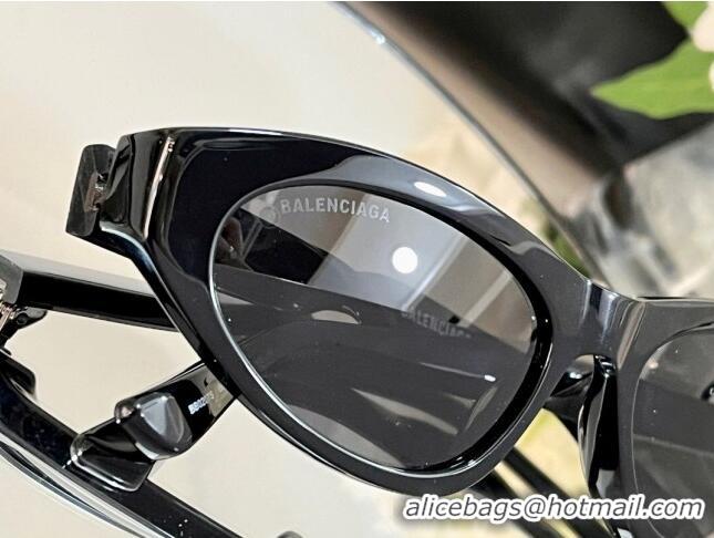 Buy Discount Balenciaga Sunglasses BB0207S Black 2024