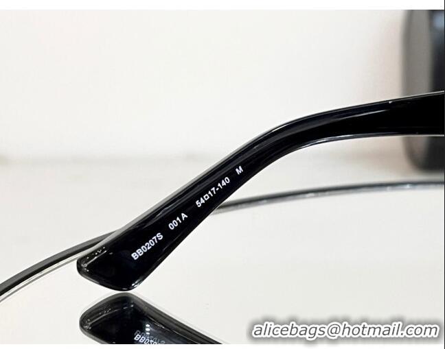 Buy Discount Balenciaga Sunglasses BB0207S Black 2024