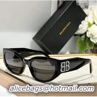 Traditional Specials Balenciaga Sunglasses BB0324KS Black/Silver 2024