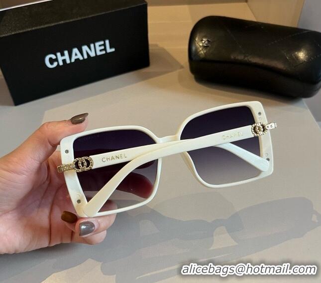 Buy Fashionable Gucci Sunglasses with GG and Strass 061701 White 2024