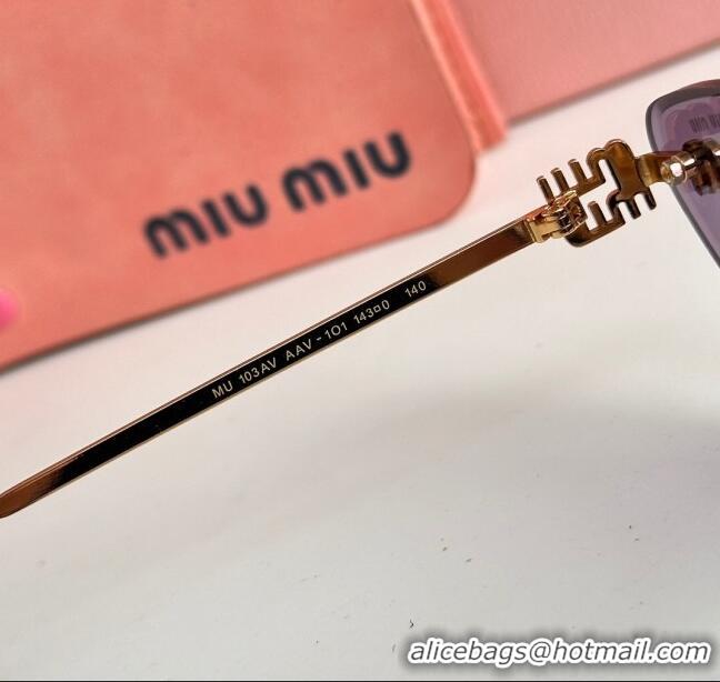 Particularly Recommended Miu Miu Sunglasses MU103AV 2024