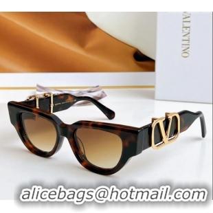 Inexpensive Valentino Sunglasses with VLogo VLS103A Turtle 2024