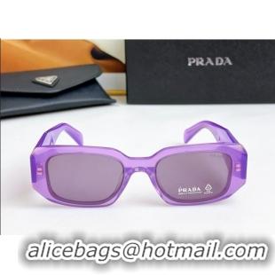 New Cheap Prada Sunglasses SPR7W Purple 2024