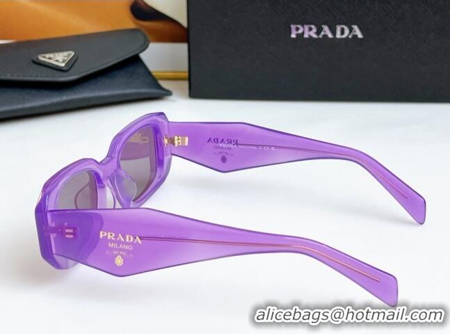 New Cheap Prada Sunglasses SPR7W Purple 2024