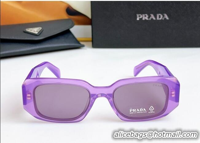 New Cheap Prada Sunglasses SPR7W Purple 2024