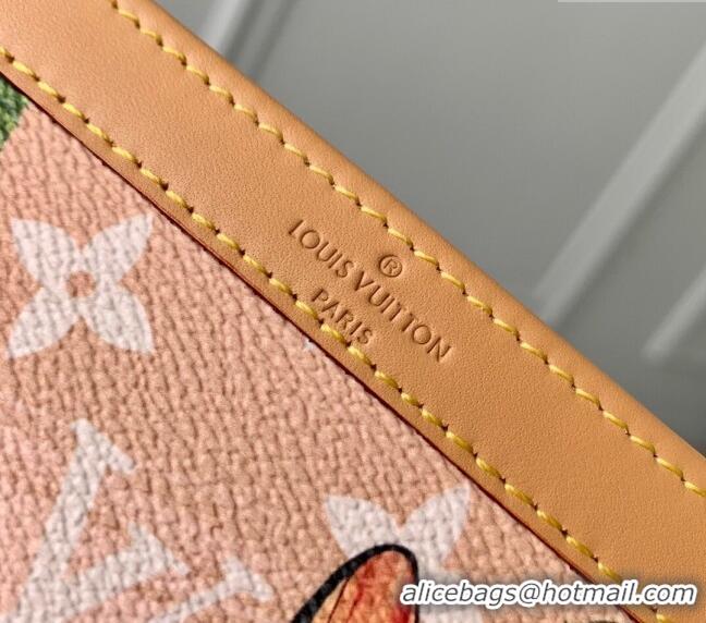 Best Price Louis Vuitton Gaston Wearable Wallet Mini bag in Monogram Surfin' Canvas M83466 Sand Beige 2024