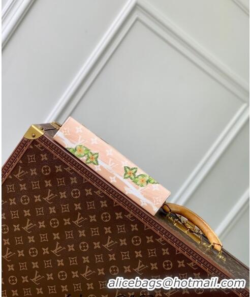 New Design Louis Vuitton Pochette Voyage Pouch Mini bag in Monogram Surfin' Canvas M83465 Sand Beige 2024