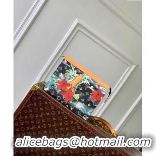 Good Taste Louis Vuitton Pochette Voyage Pouch Mini bag in Monogram Surfin' Canvas M83465 Navy Blue 2024