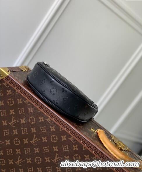 Promotional Louis Vuitton Loop Hobo Bag in Black Monogram Calfskin M11267 2024