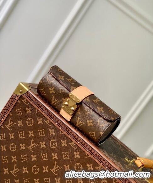 Super Quality Louis Vuitton Etui Bijoux Jewelry Case in Brown Monogram Canvas M10145 2024