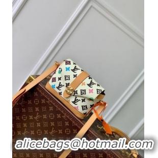 Promotional Louis Vuitton Envelope Wearable Wallet Mini Bag in Monogram Craggy Canvas Vanilla M83346 White 2024