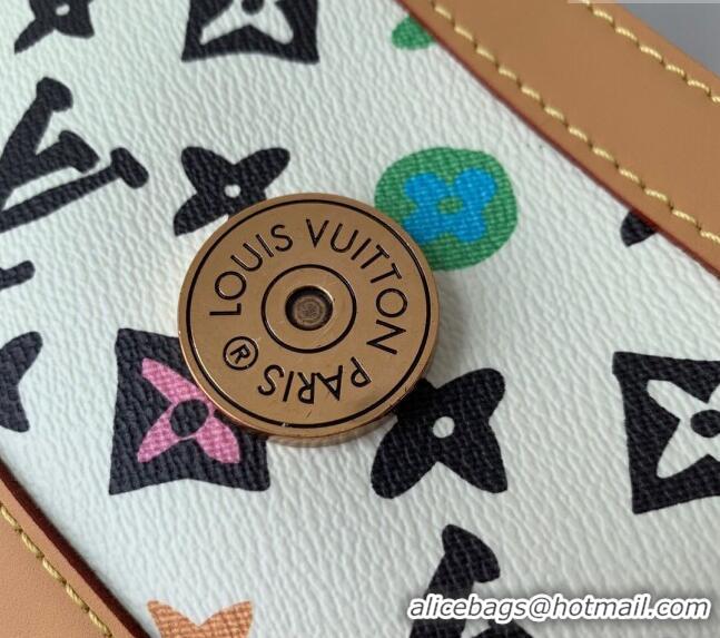 Promotional Louis Vuitton Envelope Wearable Wallet Mini Bag in Monogram Craggy Canvas Vanilla M83346 White 2024