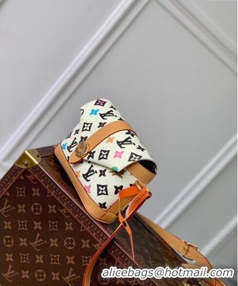 Promotional Louis Vuitton Envelope Wearable Wallet Mini Bag in Monogram Craggy Canvas Vanilla M83346 White 2024