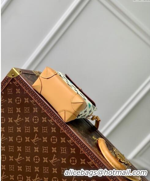 Affordable Price Louis Vuitton Nano Steamer Mini Bag in Monogram Craggy Canvas M83429 Vanilla White 2024