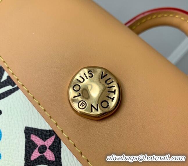 Affordable Price Louis Vuitton Nano Steamer Mini Bag in Monogram Craggy Canvas M83429 Vanilla White 2024