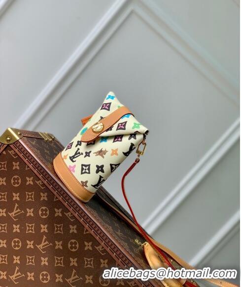 Good Product Louis Vuitton Envelope Pouch Mini Bag in Monogram Craggy Canvas M83344 Vanilla White 2024