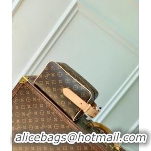 New Design Louis Vuitton Locker Dopp Kit Bag in Monogram Canvas M83112 2024