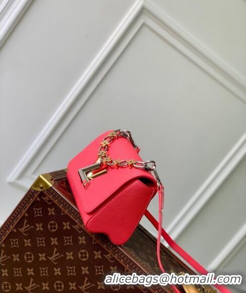 Top Grade Louis Vuitton Twist PM Bag in Epi Leather with Monogram Flower M24042 Pink Sky 2024