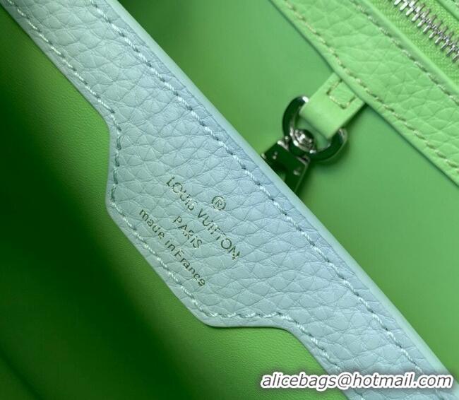 Trendy Design Louis Vuitton Capucines BB Bag in Taurillon Leather M25211 Spring Green 2024