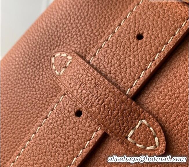 Super Quality Louis Vuitton Low Key Hobo PM bag in Calfskin M25354 Brown 2024