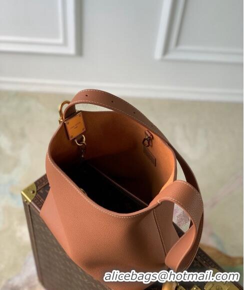 Super Quality Louis Vuitton Low Key Hobo PM bag in Calfskin M25354 Brown 2024