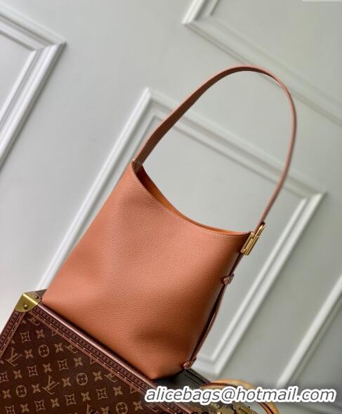 Super Quality Louis Vuitton Low Key Hobo PM bag in Calfskin M25354 Brown 2024