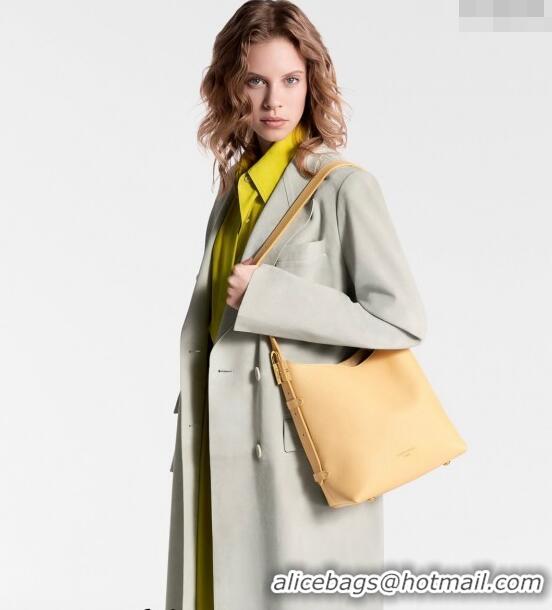 Luxurious Louis Vuitton Low Key Hobo PM bag in Calfskin M25353 Yellow 2024