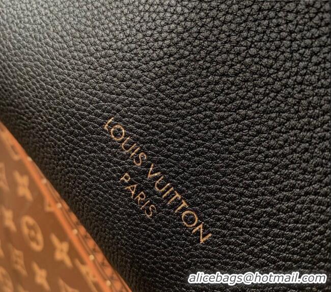 New Design Louis Vuitton Low Key Hobo PM bag in Calfskin M25352 Black 2024